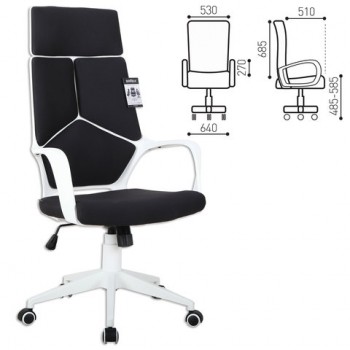 Кресло офисное BRABIX Prime EX-515 (черная ткань) в Здвинске - zdvinsk.mebel54.com | фото