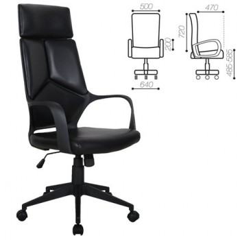 Кресло офисное BRABIX Prime EX-515 (экокожа) в Здвинске - zdvinsk.mebel54.com | фото