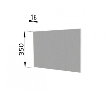 Панель торцевая (для шкафа горизонтального глубокого) ГПГ Ройс (Графит софт) в Здвинске - zdvinsk.mebel54.com | фото